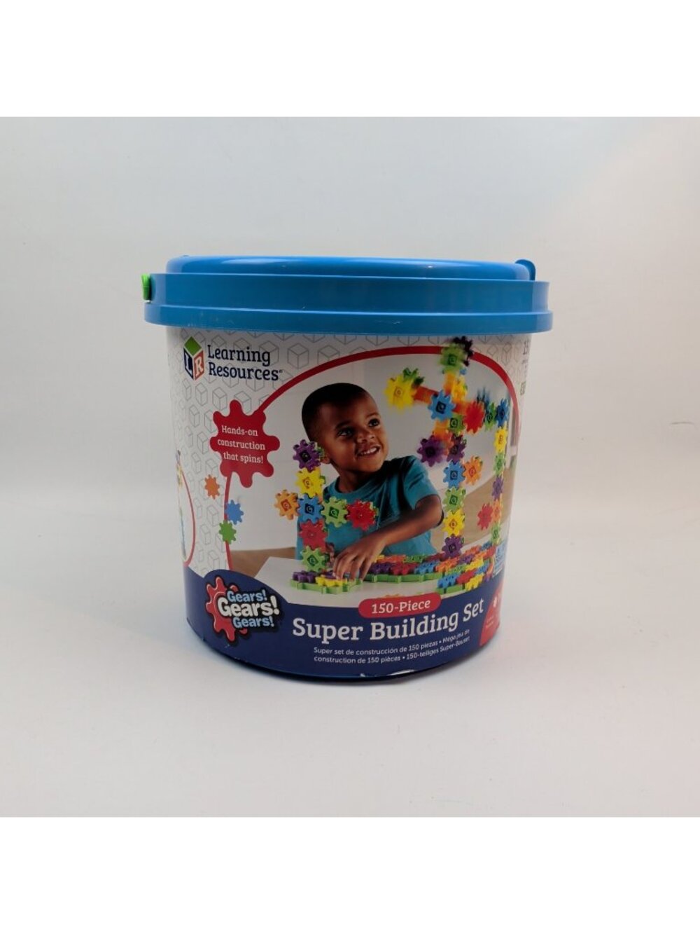 Learning Resources Gears 150 pieces Super Building Set Kids Construction Game